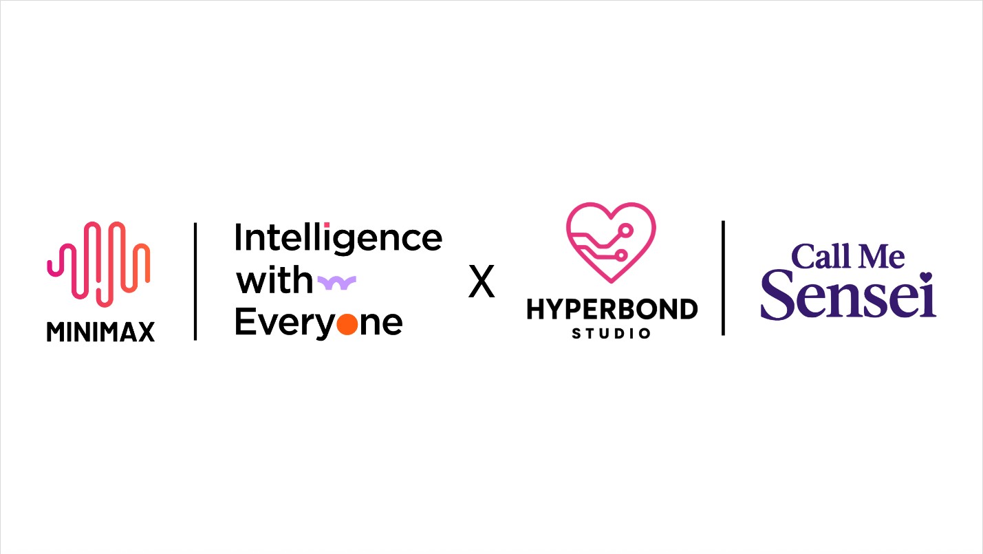 Hyperbond StudioがMiniMaxと提携、Call Me SenseiのAIコンパニオンに音声を実装
